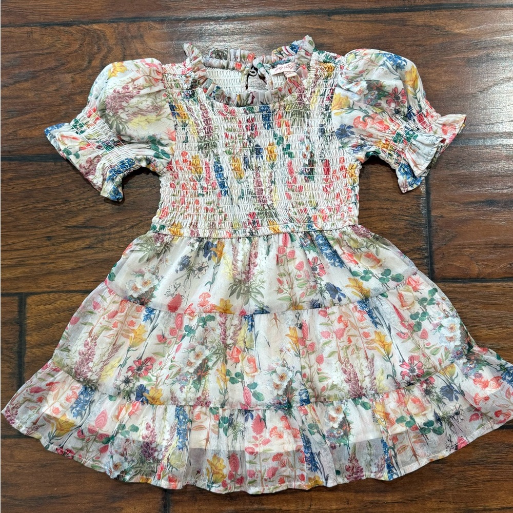 Ivy City Co Mini Cordelia Floral Dress